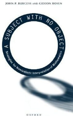 A Subject With No Object(English, Hardcover, Burgess John P.)