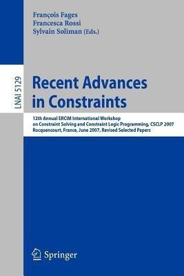 Recent Advances in Constraints(English, Paperback, unknown)