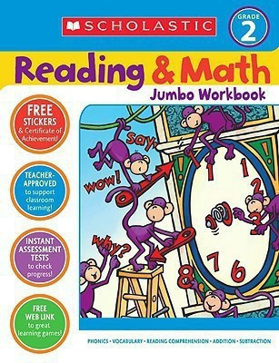 Reading & Math Jumbo Workbook: Grade 2(English, Paperback, Teaching Resources Scholastic)