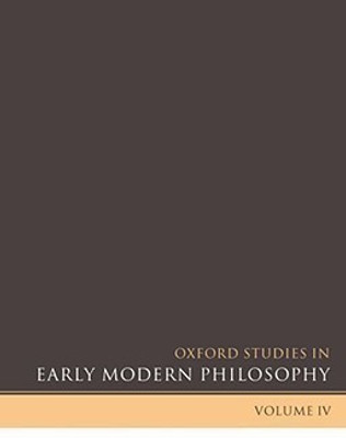 Oxford Studies in Early Modern Philosophy Volume IV(English, Paperback, unknown)