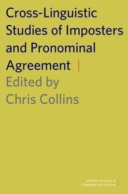 Cross-Linguistic Studies of Imposters and Pronominal Agreement(English, Paperback, unknown)