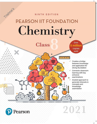 Pearson IIT Foundation Chemistry| Class 8| 2021 Edition|By Pearson(Paperback, Trishna)