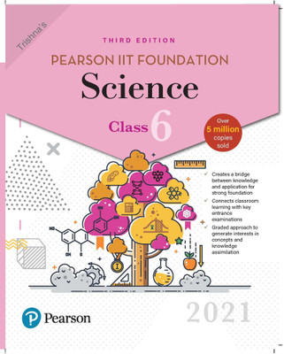 Pearson IIT Foundation Science | Class 6| 2021 Edition| By Pearson(Paperback, Trishna)