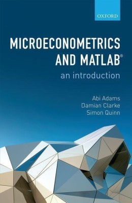 Microeconometrics and MATLAB: An Introduction(English, Paperback, Adams Abi)