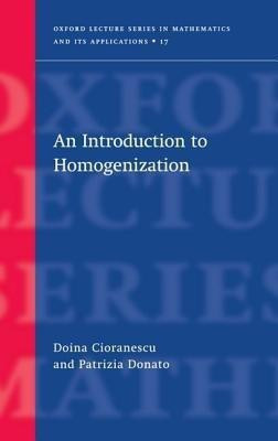 An Introduction to Homogenization(English, Hardcover, Cioranescu Doina)