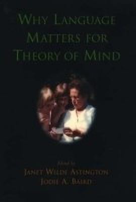 Why Language Matters for Theory of Mind(English, Hardcover, unknown)