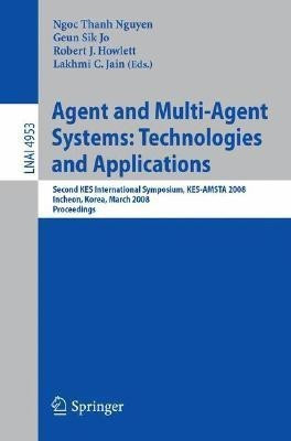 Agent and Multi-Agent Systems: Technologies and Applications(English, Paperback, unknown)