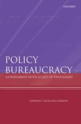 Policy Bureaucracy(English, Hardcover, Page Edward C)