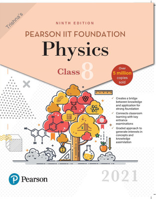 Pearson IIT Foundation Physics | Class 8| 2021 Edition| By Pearson(Paperback, Trishna)