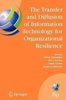 The Transfer and Diffusion of Information Technology for Organizational Resilience(English, Paperback, unknown)