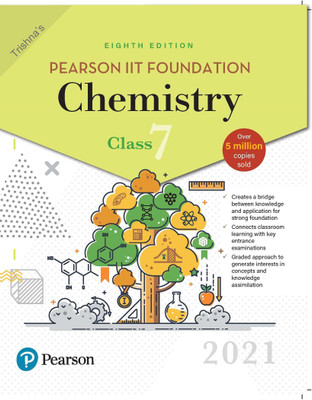 Pearson IIT Foundation Chemistry |Class 7| 2021 Edition| By Pearson(Paperback, Trishna)