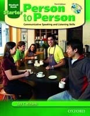 Person to Person, Third Edition Starter: Student Book (with Student Audio CD)(English, Mixed media product, Richards Jack C.)