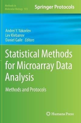 Statistical Methods for Microarray Data Analysis(English, Hardcover, unknown)