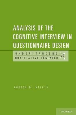 Analysis of the Cognitive Interview in Questionnaire Design(English, Paperback, Willis Gordon)