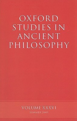 Oxford Studies in Ancient Philosophy, Volume XXXVI(English, Paperback, unknown)