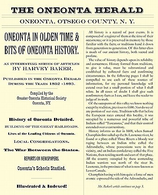 Oneonta in Olden Time & Bits of Oneonta History(English, Paperback, Baker Harvey)