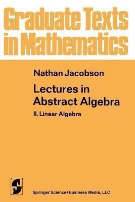 Lectures in Abstract Algebra(English, Paperback, Jacobson N.)