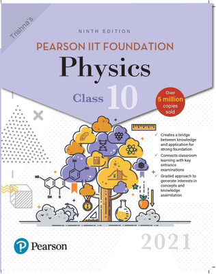 Pearson IIT Foundation Physics |Class 10 |2021 Edition| By Pearson(Paperback, Trishna)