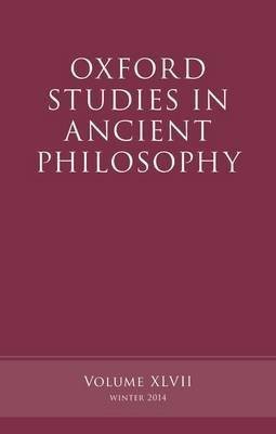 Oxford Studies in Ancient Philosophy, Volume 47(English, Hardcover, unknown)