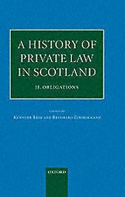 A History of Private Law in Scotland: Volume 2: Obligations(English, Hardcover, unknown)