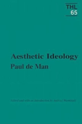 Aesthetic Ideology(English, Paperback, De Man Paul)