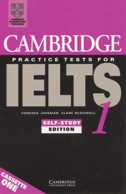 Cambridge Practice Tests for IELTS 1 Audio Cassette Set (2 Cassettes)(English, Audio cassette, Jakeman Vanessa)