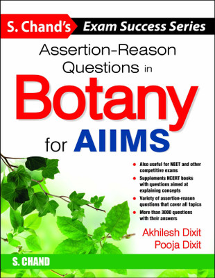 Assertion -Reason Questions in Botany for AIIMS(English, Paperback, unknown)