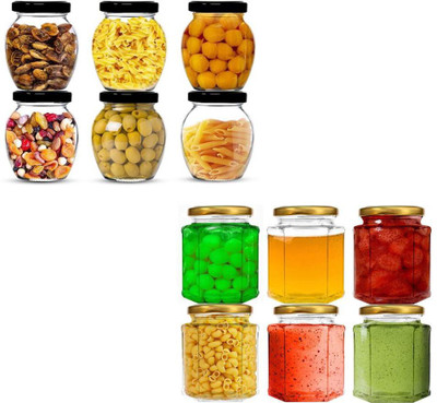 Sitaram Creation Spice Set Glass(12 Piece)