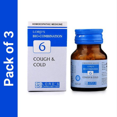 LORD'S Bio Combination No 6 Tablets(3 x 25 g)