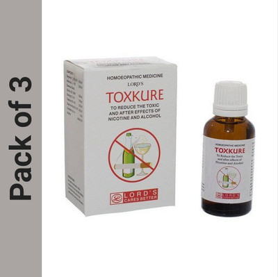 LORD'S Toxkure Drops(3 x 30 ml)