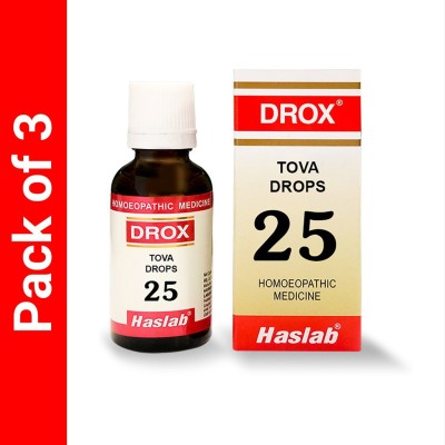 HASLAB Drox 25 Tova Drops(3 x 30 ml)