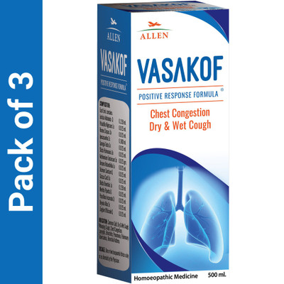 ALLEN Vasakof Syrup(3 x 500 ml)