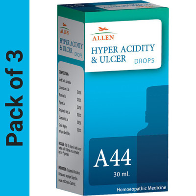 ALLEN A44 Hyper Acidity & Ulcer Drops(30 ml)