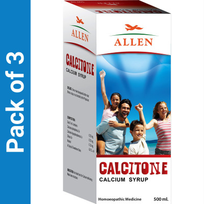 ALLEN Calcitone Syrup(3 x 500 ml)