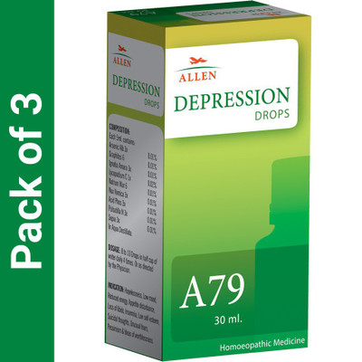 ALLEN A79 Depression Drops(3 x 30 ml)