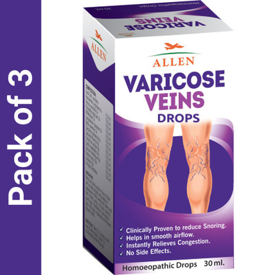 ALLEN Varicose Veins Drops(3 x 30 ml)