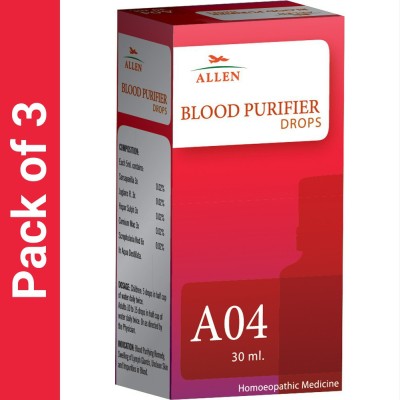 ALLEN A04 Blood Purifier Drops(3 x 30 ml)