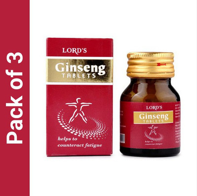 LORD'S Ginseng Tablets(3 x 25 g)