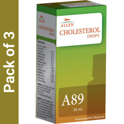 ALLEN A89 Cholesterol Drops(3 x 30 ml)