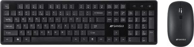 Sansui KM222W Wireless Laptop Keyboard (Black)