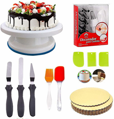 Greenstone cake making tools.. Kitchen Tool Set(Multicolor, Baking Tools)