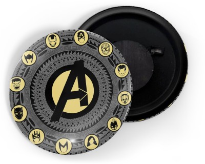 dhcrafts Grey Avengers Pack Of 1 Fridge Magnet Pack of 1(Grey)