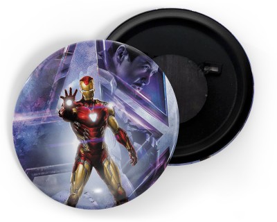 dhcrafts Blue Iron Man D2 Pack Of 1 Fridge Magnet Pack of 1(Blue)