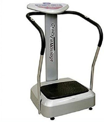 iBest JD 09 Powerful Slim Full Body Vibration Platform Exercise Crazy Fit Machine Massager(Silver, Black)