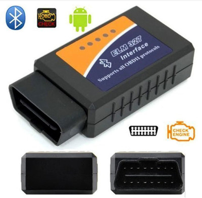 SellRider ELM327 Bluetooth ELM 327 V2.1 Interface OBD2/OBD II Auto Car Diagnostic Scanner OBD Reader OBD Reader