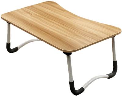 OET Multi-Purpose Laptop Table Wood Portable Laptop Table  (Finish Color - Beige, Pre Assembled)