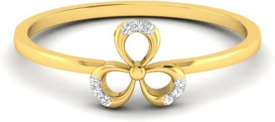 avsar Real Gold 14K RING 14kt Cubic Zirconia Yellow Gold ring