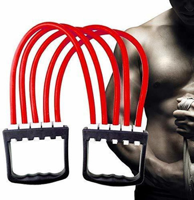 BUNNYDOT Adjustable Rubber Gym Yoga Tube Chest Developer & Expander Hand Griper Tool Resistance Tube(ANY)
