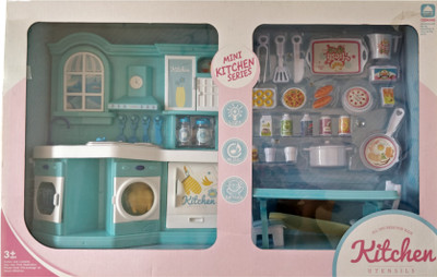 Jsk enterprise My Sweet House Premium Kitchen Set With Light, Music And Senses All You Need For Your Kitchen Utensils, Combined With The Life, Experience, To Carry Out Th