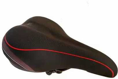 ghg Bicycle Saddle Seat Soft Cushion Ranger Cycle Saddle Saddle Saddle(Black)